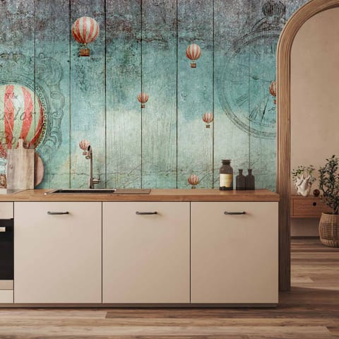 ⁨Fototapeta - Latająca przygoda (rozmiar 350x256, wykończenie Wodoodporna)⁩ w sklepie Wasserman.eu