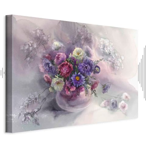 ⁨Obraz - Bukiet marzycielki (rozmiar 90x60, wykończenie Akustyczny)⁩ w sklepie Wasserman.eu