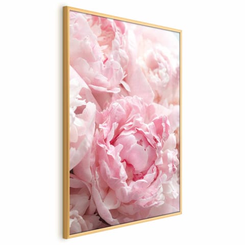 ⁨Plakat - Nostalgia poranka (rozmiar 60x90, wykończenie Rama złota)⁩ w sklepie Wasserman.eu