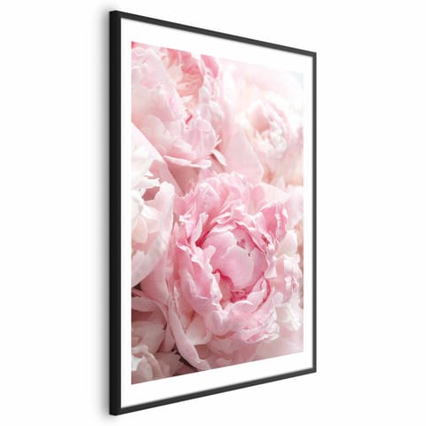 ⁨Plakat - Nostalgia poranka (rozmiar 21x30, wykończenie Rama czarna z marginesem)⁩ w sklepie Wasserman.eu