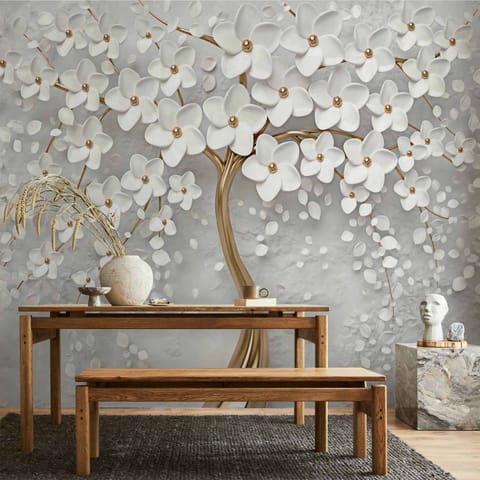 ⁨Fototapeta - Czarodziejska magnolia (rozmiar 300x210, wykończenie Wodoodporna)⁩ w sklepie Wasserman.eu