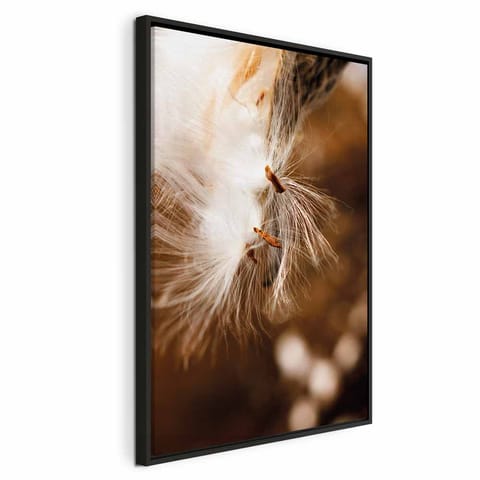 ⁨Obraz - Lekkie kołysanie (1-częściowy) pionowy (rozmiar 80x120, wykończenie W ramie drewnianej czarnej)⁩ w sklepie Wasserman.eu