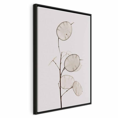 ⁨Obraz - Słoneczny kierunek (1-częściowy) pionowy (rozmiar 80x120, wykończenie W ramie drewnianej czarnej)⁩ w sklepie Wasserman.eu