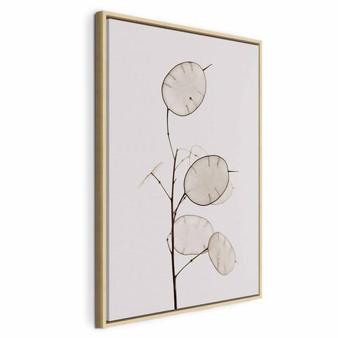 ⁨Obraz - Słoneczny kierunek (1-częściowy) pionowy (rozmiar 40x60, wykończenie W ramie drewnianej naturalnej)⁩ w sklepie Wasserman.eu