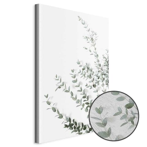 ⁨Obraz - Eukaliptus Parvifolia (1-częściowy) pionowy (rozmiar 80x120, wykończenie Premium Print)⁩ w sklepie Wasserman.eu