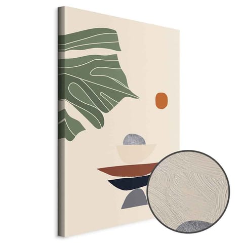 ⁨Obraz - Na słonecznym tarasie (1-częściowy) pionowy (rozmiar 20x30, wykończenie Premium Print)⁩ w sklepie Wasserman.eu