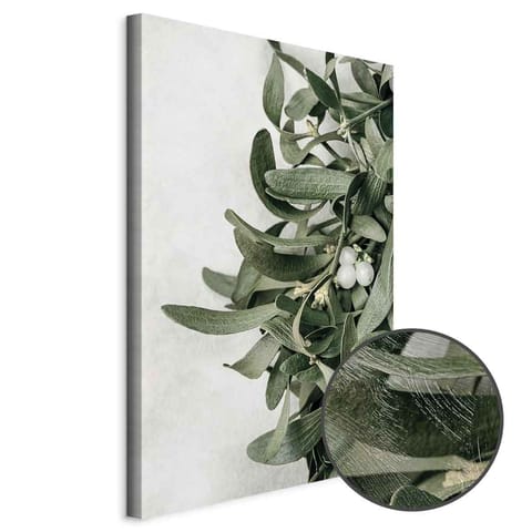 ⁨Obraz - Świąteczna jemioła (1-częściowy) pionowy (rozmiar 20x30, wykończenie Premium Print)⁩ w sklepie Wasserman.eu