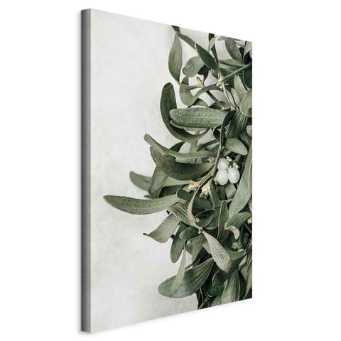 ⁨Obraz - Świąteczna jemioła (1-częściowy) pionowy (rozmiar 20x30, wykończenie Standard)⁩ w sklepie Wasserman.eu