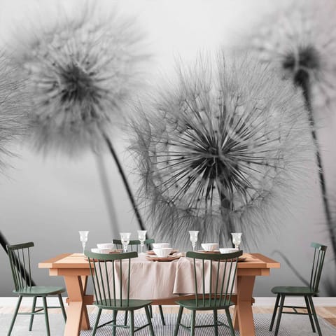 ⁨Fototapeta - Pora na dmuchawce - drugi wariant (rozmiar 350x256, wykończenie Wodoodporna)⁩ w sklepie Wasserman.eu