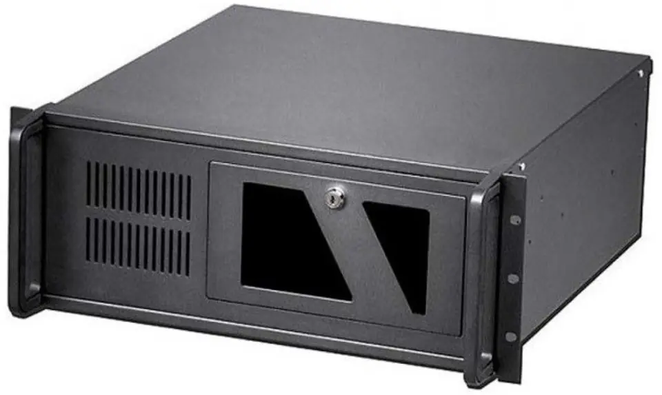 ⁨Techly Industrial 4U Rackmount Computer Chassis I-CASE MP-P4HX-BLK2⁩ at Wasserman.eu