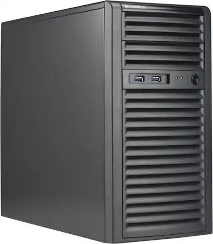 ⁨Supermicro CSE-731I-404B computer case Mini Tower Black 400 W⁩ at Wasserman.eu
