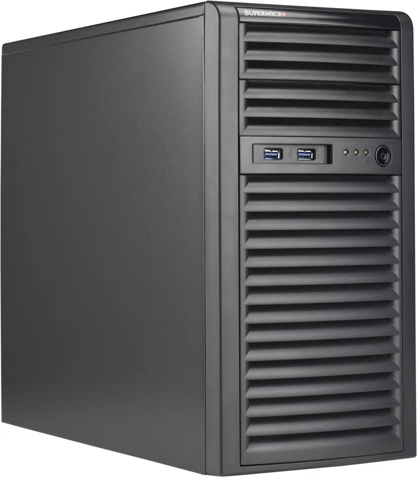 ⁨Supermicro CSE-731I-404B computer case Mini Tower Black 400 W⁩ at Wasserman.eu