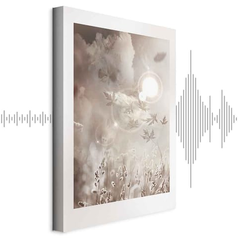 ⁨Obraz - Flara (1-częściowy) pionowy (rozmiar 40x60, wykończenie Akustyczny)⁩ w sklepie Wasserman.eu