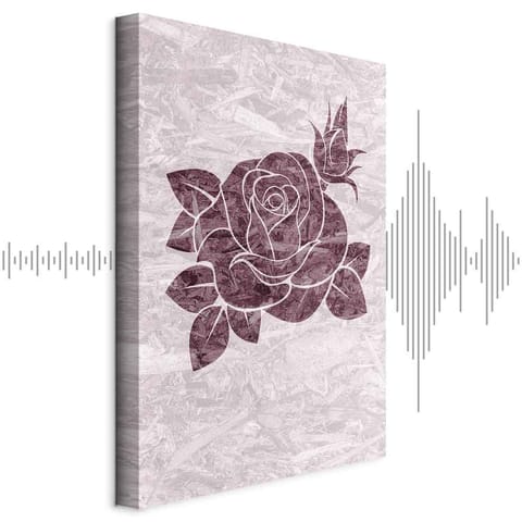 ⁨Obraz - Drzazgi miłości (1-częściowy) pionowy (rozmiar 80x120, wykończenie Akustyczny)⁩ w sklepie Wasserman.eu