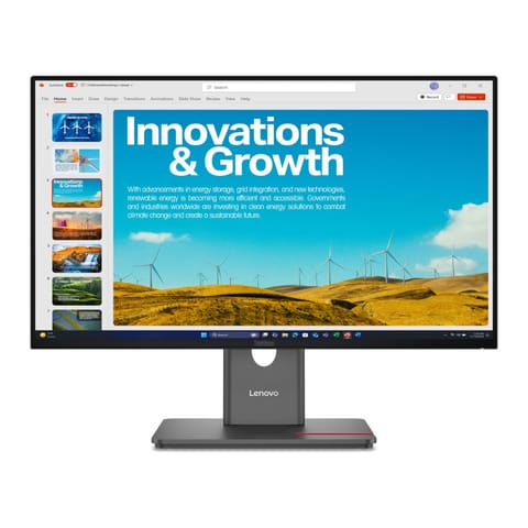 ⁨Monitor LENOVO 64B1GAT1EU (23.8" /IPS /60Hz /2560 x 1440 /Czarny)⁩ w sklepie Wasserman.eu