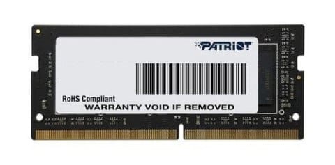 ⁨Pamięć PATRIOT (SODIMM/DDR4/8 GB/2400MHz/1.2V/17 CLCL/SINGLE)⁩ w sklepie Wasserman.eu