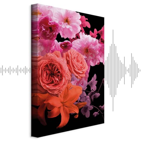 ⁨Obraz - Wiosenna bryza (1-częściowy) pionowy (rozmiar 20x30, wykończenie Akustyczny)⁩ w sklepie Wasserman.eu