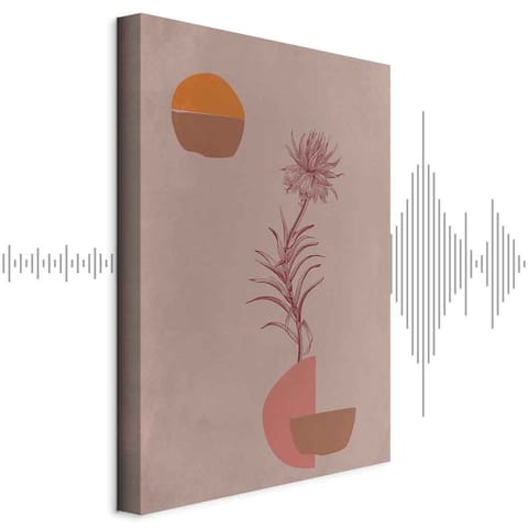 ⁨Obraz - Hortensja (1-częściowy) pionowy (rozmiar 60x90, wykończenie Akustyczny)⁩ w sklepie Wasserman.eu