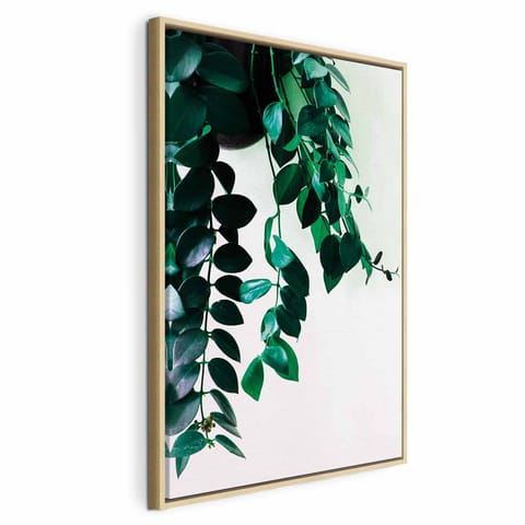 ⁨Obraz - Korale natury (1-częściowy) pionowy (rozmiar 40x60, wykończenie W ramie drewnianej naturalnej)⁩ w sklepie Wasserman.eu