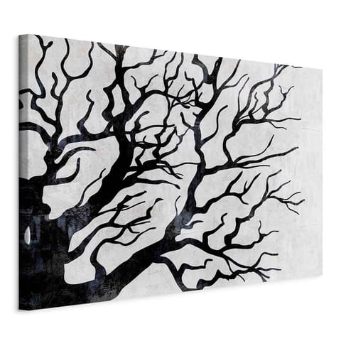 ⁨Picture - Cold nature (1-piece) wide (size 90x60)⁩ at Wasserman.eu