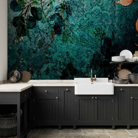 ⁨Fototapeta - Szmaragdowy ogród (rozmiar 250x175, wykończenie Wodoodporna)⁩ w sklepie Wasserman.eu