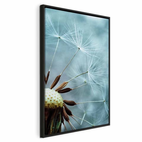 ⁨Obraz - Uniesienie przestrzeni (1-częściowy) pionowy (rozmiar 60x90, wykończenie W ramie drewnianej czarnej)⁩ w sklepie Wasserman.eu