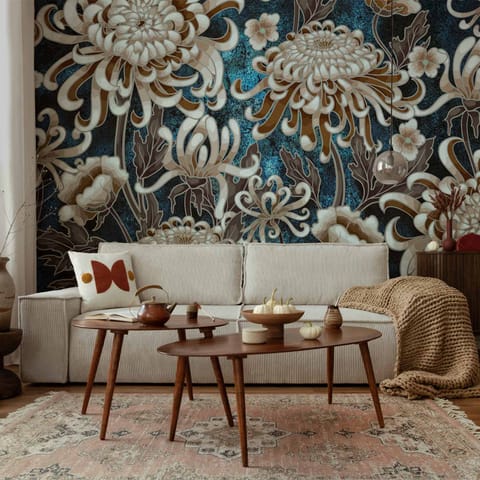 ⁨Fototapeta - Morskie kwiaty (rozmiar 300x210, wykończenie Premium)⁩ w sklepie Wasserman.eu