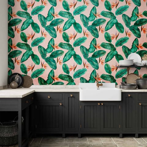 ⁨Fototapeta - Spokój dzikich krzewów - trzeci wariant (rozmiar 400x280, wykończenie Wodoodporna)⁩ w sklepie Wasserman.eu