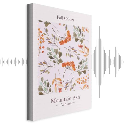 ⁨Obraz - Fall Colors (1-częściowy) pionowy (rozmiar 40x60, wykończenie Akustyczny)⁩ w sklepie Wasserman.eu