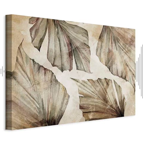 ⁨Obraz - Jesienne liście (1-częściowy) szeroki (rozmiar 30x20, wykończenie Akustyczny)⁩ w sklepie Wasserman.eu