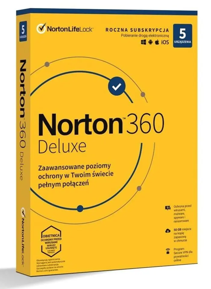 ⁨NortonLifeLock Norton 360 Deluxe 1 year(s)⁩ at Wasserman.eu