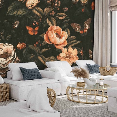 ⁨Fototapeta - Rustykalny ogród (rozmiar 400x280, wykończenie Standard)⁩ w sklepie Wasserman.eu