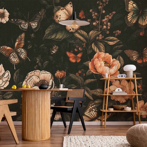 ⁨Fototapeta - Rustykalny ogród (rozmiar 300x210, wykończenie Wodoodporna)⁩ w sklepie Wasserman.eu