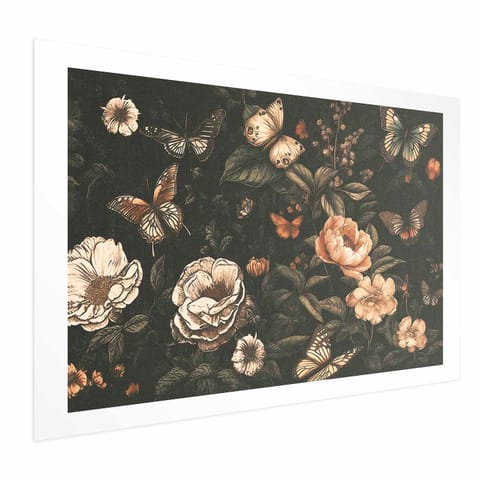 ⁨Plakat - Rustykalny ogród (rozmiar 60x40, wykończenie Bez ramy z marginesem)⁩ w sklepie Wasserman.eu