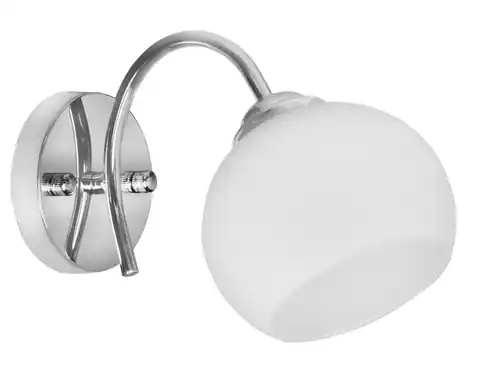 ⁨Activejet Classic single wall lamp - IRMA nickel E27 for the living room⁩ at Wasserman.eu