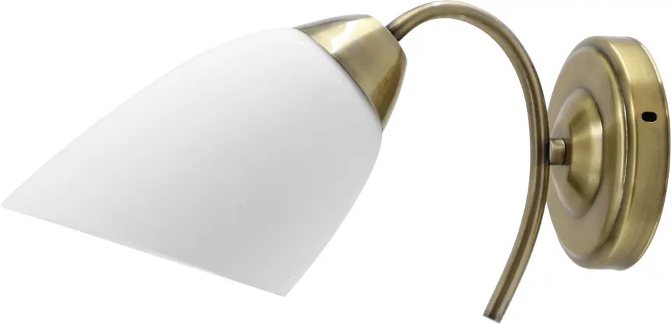 ⁨Classic single wall lamp Activejet NIKITA Patyna E27 for the living room⁩ at Wasserman.eu