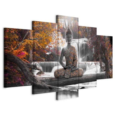 ⁨Picture - Autumn Buddha (size 100x50)⁩ at Wasserman.eu