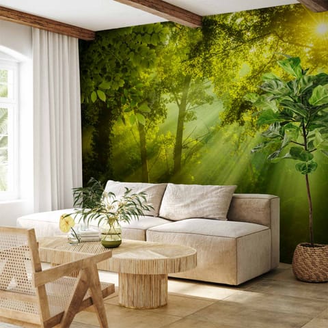 ⁨Self-adhesive wall mural - In the mysterious forest (size 245x175)⁩ at Wasserman.eu