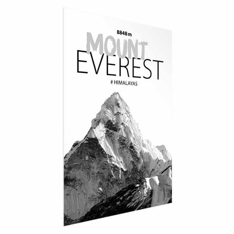 ⁨Plakat - Mount Everest (rozmiar 60x90, wykończenie Bez ramy)⁩ w sklepie Wasserman.eu