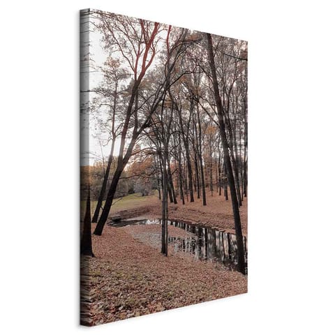 ⁨Picture - Autumn walk (1-piece) vertical (size 40x60)⁩ at Wasserman.eu