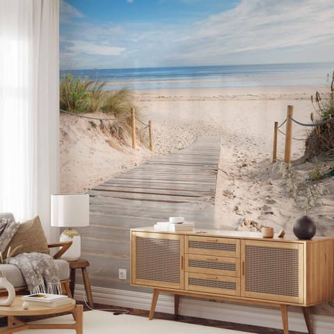 ⁨Self-adhesive wall mural - On the beach (size 98x70)⁩ at Wasserman.eu