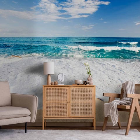 ⁨Self-adhesive wall mural - Wall mural - Seafront (size 98x70)⁩ at Wasserman.eu