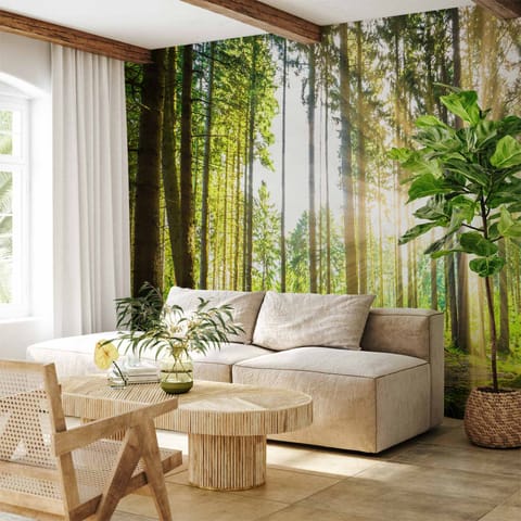 ⁨Self-adhesive wall mural - Forest stories (size 98x70)⁩ at Wasserman.eu