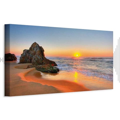 ⁨Obraz - Nowy dzień (1-częściowy) wąski (rozmiar 135x45, wykończenie Akustyczny)⁩ w sklepie Wasserman.eu