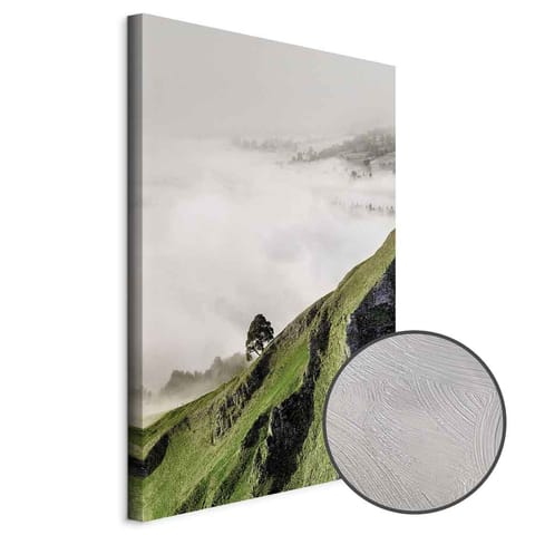 ⁨Obraz - Drzewo nad chmurami (1-częściowy) pionowy (rozmiar 80x120, wykończenie Premium Print)⁩ w sklepie Wasserman.eu