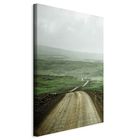 ⁨Image - Road through the plains (1-piece) vertical (size 60x90)⁩ at Wasserman.eu