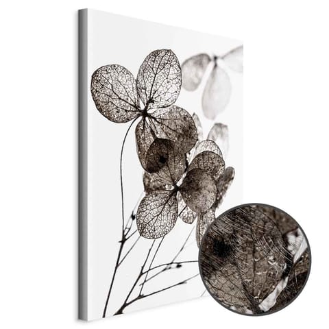 ⁨Obraz - Przezroczysta koniczyna (1-częściowy) pionowy (rozmiar 80x120, wykończenie Premium Print)⁩ w sklepie Wasserman.eu