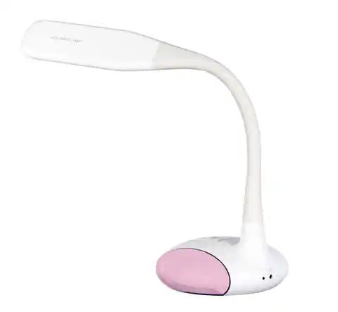 ⁨Nowoczesna lampka na biurko wielokolorowa RGB LED Activejet VENUS RGB biała z funkcją oświetlenia nocnego⁩ w sklepie Wasserman.eu
