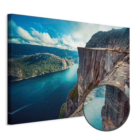 ⁨Obraz - Skalne miasto (1-częściowy) szeroki (rozmiar 30x20, wykończenie Premium Print)⁩ w sklepie Wasserman.eu