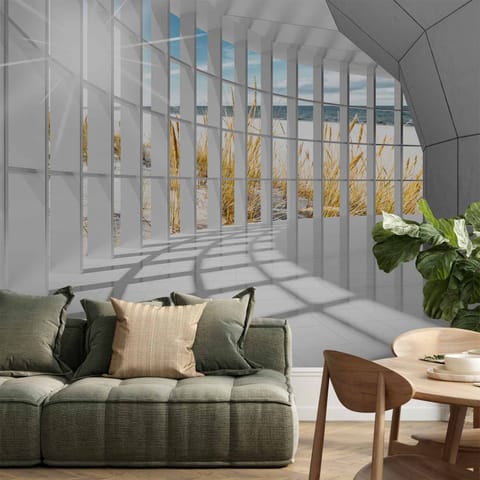 ⁨Self-adhesive mural - Seaside bastion (size 147x105)⁩ at Wasserman.eu